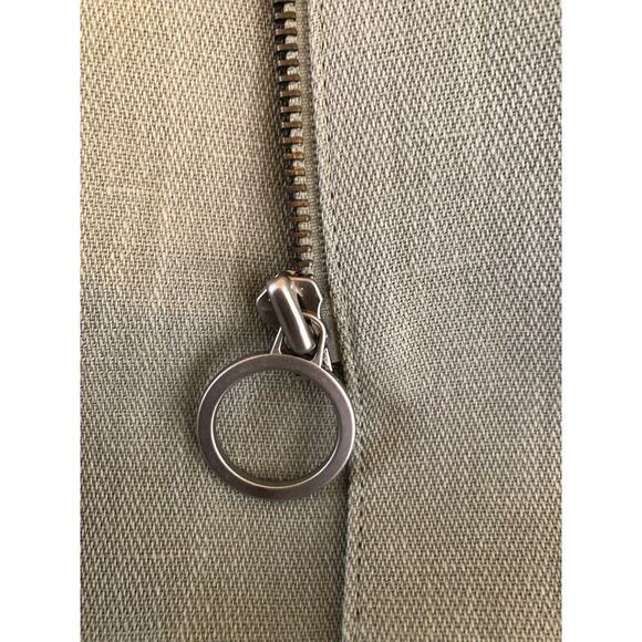 NAMU Belted Linen Sleeveless Midi Dress V- Neckline Minimalist Casual Sz: L - Picture 13 of 15